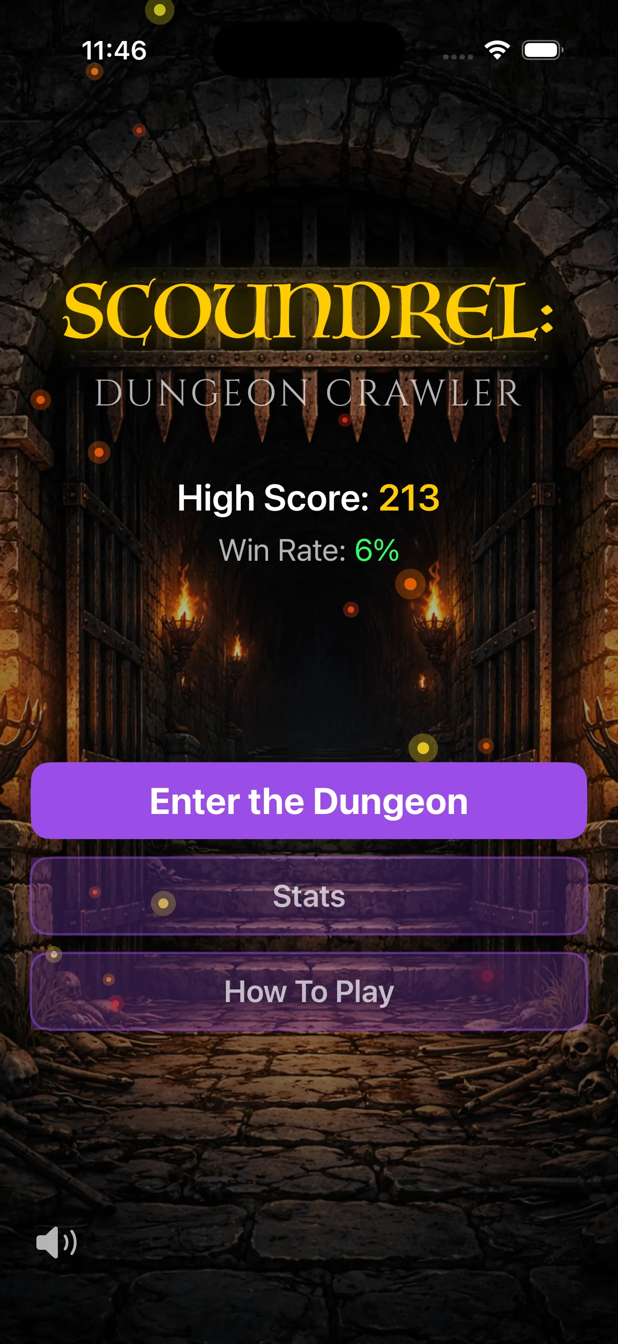 Scoundrel: Dungeon Crawler iPhone screenshot 1