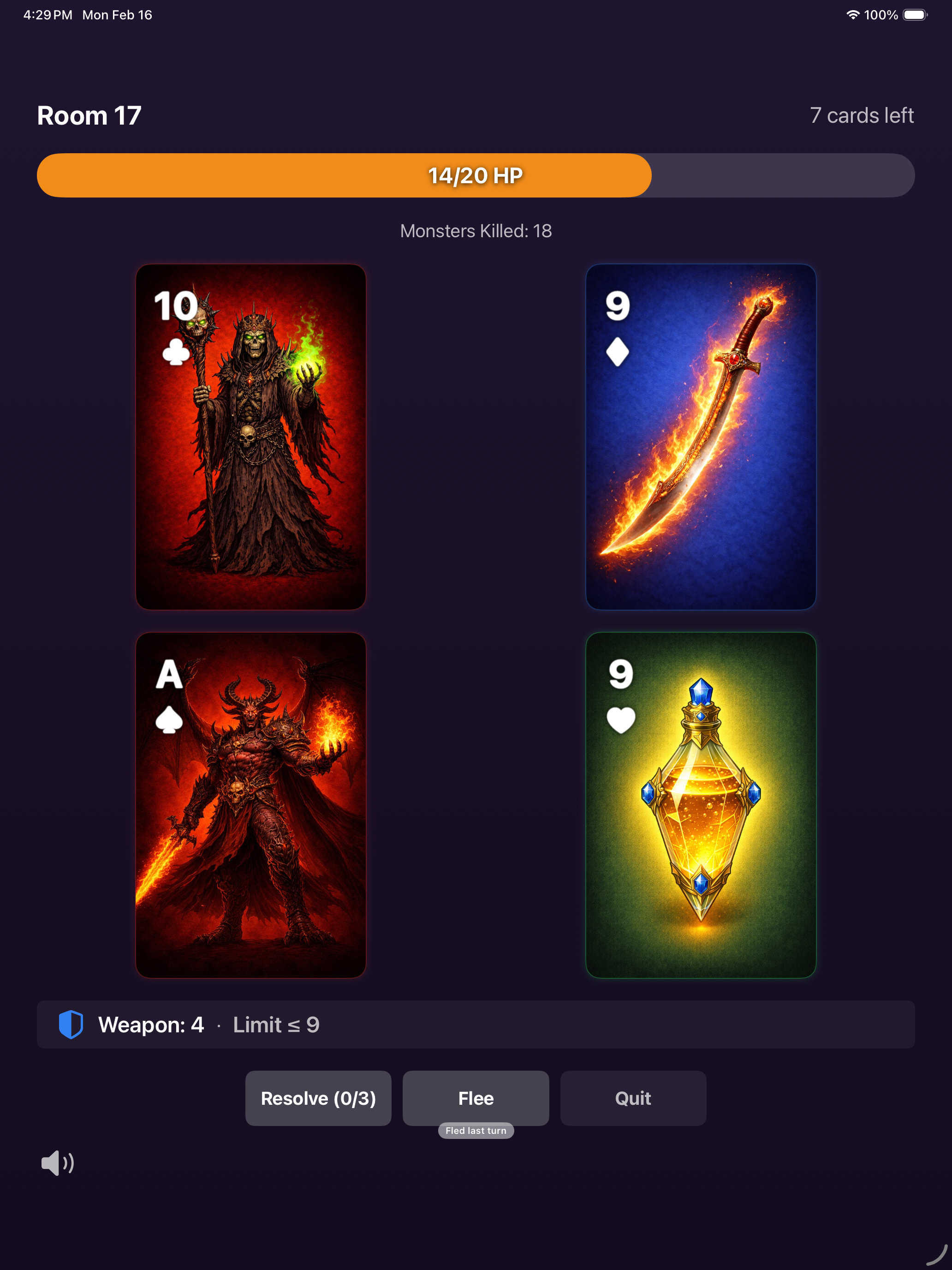 Scoundrel: Dungeon Crawler iPad screenshot 7