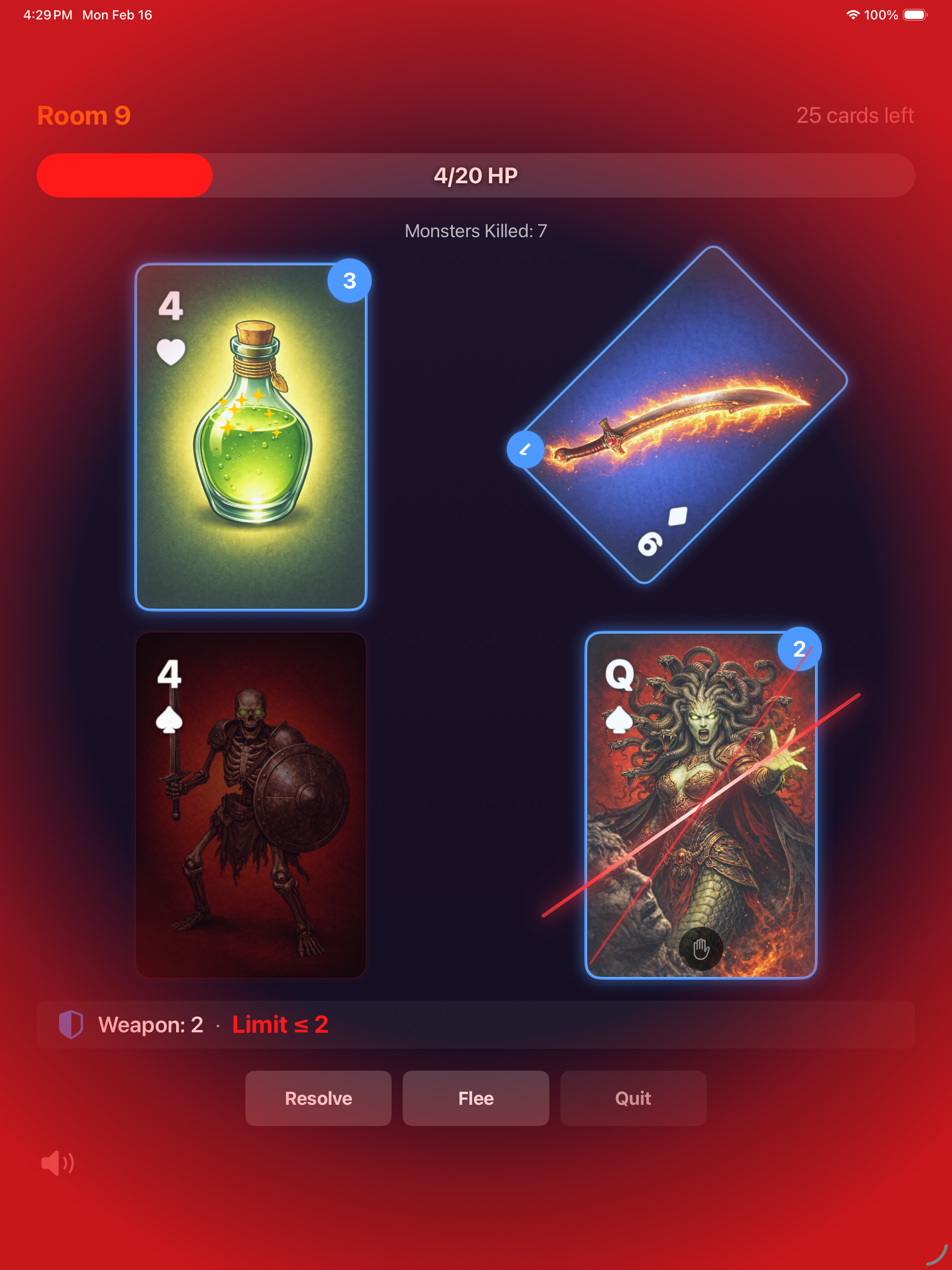 Scoundrel: Dungeon Crawler iPad screenshot 8