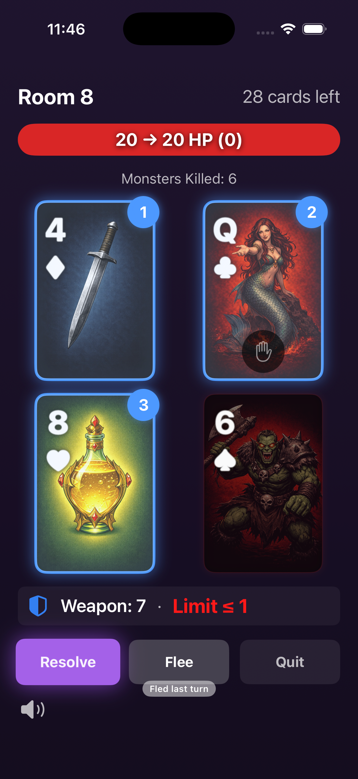 Scoundrel: Dungeon Crawler iPhone screenshot 4