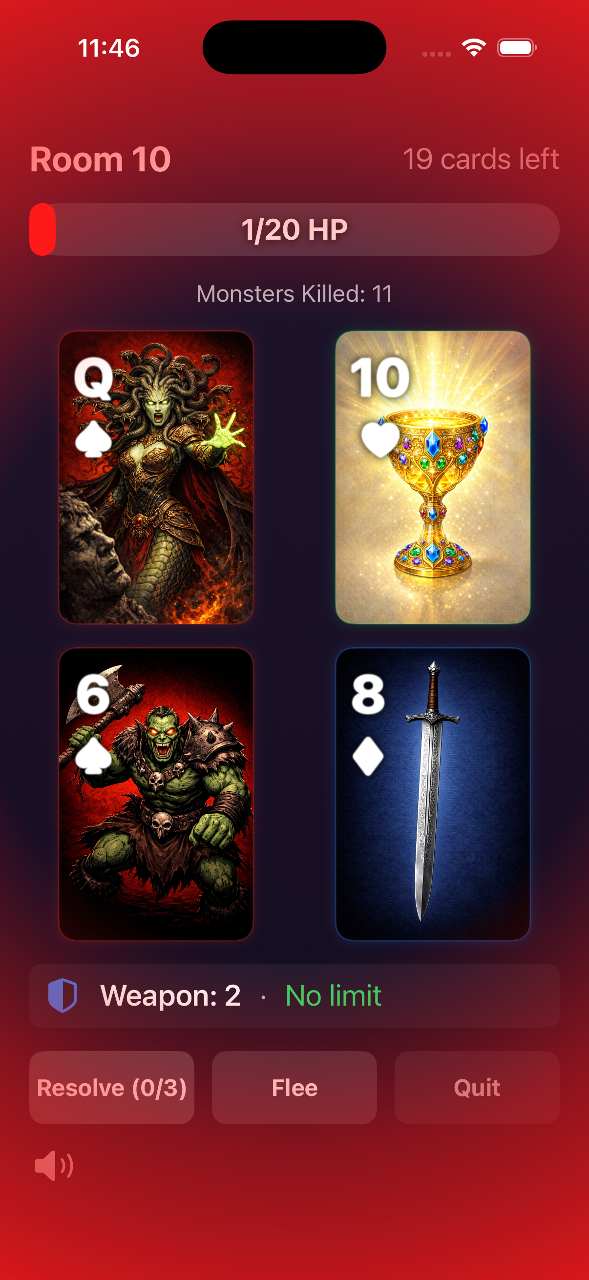 Scoundrel: Dungeon Crawler iPhone screenshot 5