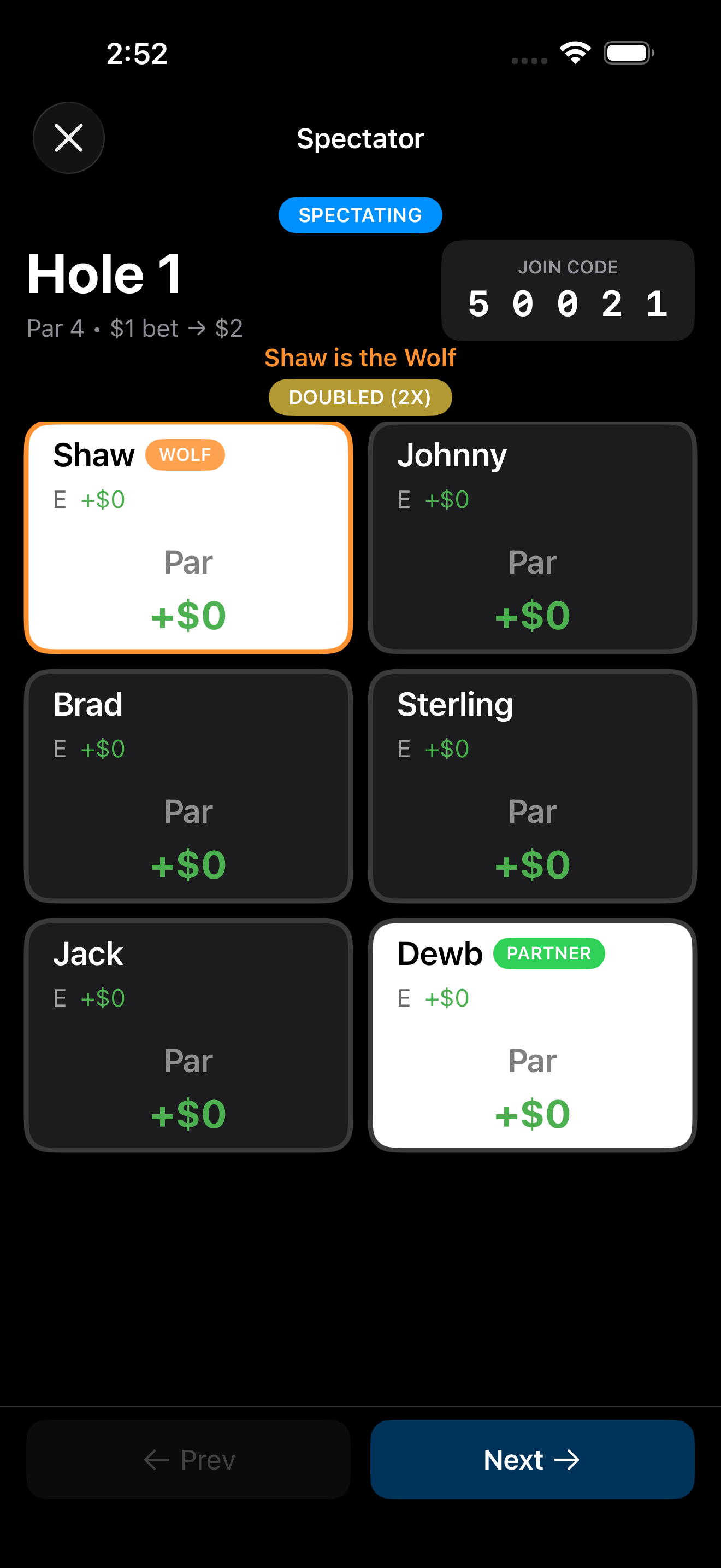 Wolfbite: Golf Game Keeper iPhone screenshot 9